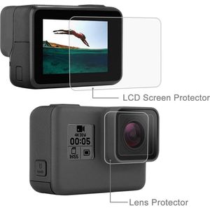 Screenprotector Gehard Glas voor GoPro Hero 5/6/7 Black - 9H