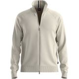 BOSS - H-IDINO - Gebreid Jack - Regular Fit - Effen - Opstaande Kraag