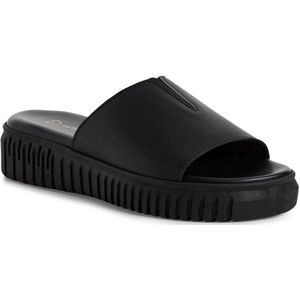 Marco Tozzi - 2-27282-44 - Slipper - Zwart - Leer - F-breedte