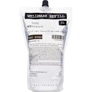 Wellmark - Handzeep navulling Dark amber - 1000ml