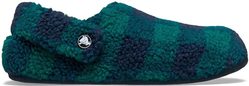 Crocs - Classic Buffalo Check Cozzzy - Pantoffels - Hosta / Navy