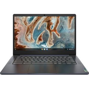 Lenovo IdeaPad 3 Chrome 14M836 MediaTek MT8183 Chromebook 35,6 cm (14") Full HD 4 GB LPDDR4x-SDRAM 128 GB eMMC Wi-Fi 5 (802.11ac) ChromeOS Blauw