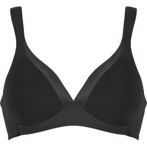 Naturana - Soft bh met glansband -5119 - Zwart - 85A