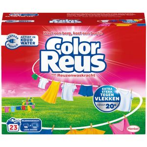 Color Reus - Waspoeder - Gekleurde Was - 23 Wasbeurten - 1 stuk