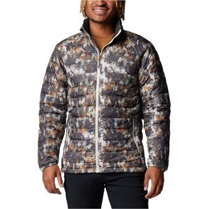 Columbia Powder Lite II Printed Jacket, Mannen, Grijs, Jasje, maat: XL