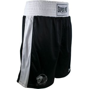 Super Pro Combat Gear Club Boksshort Zwart/Wit Large