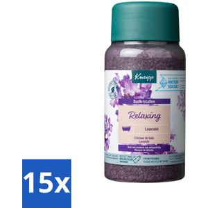 Kneipp - Badzout - Badkristallen - Lavendel - 600 g - Bulkverpakking - 15 stuks
