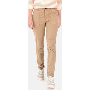 camel active Straight fit worker chino - Maat womenswear-27/32 - Biscuit