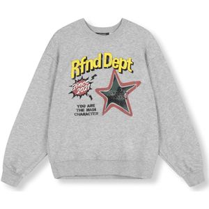 Refined Department - Jayne - Oversized Sweater - Grijs Melange