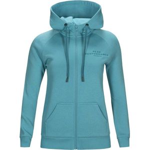 Peak Performance - Original Zip Hood Women - Damesvest - XS - Blauw