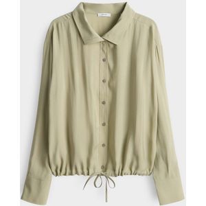 Opus - Blouse lange mouw - Groen - 10472613550384
