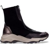 Hispanitas - Enkellaars - Beige - Nubuckleer - Slijtvaste Rubberen Zool