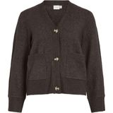 Vila Vest Vimiraz V-neck Knit Cardigan/pb 14110802 Coffee Bean Dames Maat - S