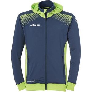 Uhlsport Goal Tec Hood Jacket Petrol-Flash Groen Maat L