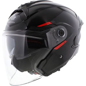 MT Jet Cosmo SV helm glans zwart - Maat XL