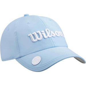 Wilson Staff Ladies Pro Tour Golfcap - Lichtblauw Wit