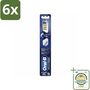Oral-B - Pro-Clean Pulsar – Tandenborstel – Medium – Manueel - Voordeelverpakking - 6 stuks - Tandenborstel elektrisch - Tandenborstel met trilling