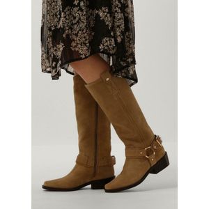 Haboob Sidonia Suède Bikerboots Beige