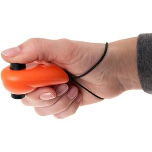 Double clicker with booklet orange - Clicker training  - Honden clicker