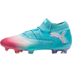 PUMA - FUTURE 8 ULTIMATE RE-CHARGE FG - Voetbalschoenen - Blauw/Roze/Wit