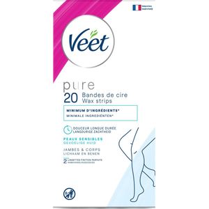 Veet Ontharingsstrips - Benen & Lichaam - Hypoallergeen - 20 stuks