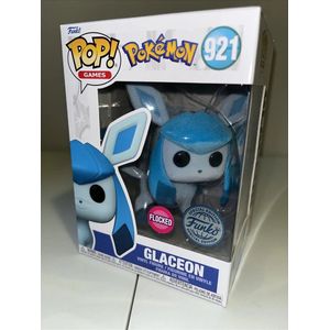 Funko Pop! Pokemon - Glaceon #921 Flocked Exclusive Special Edition