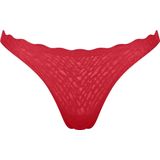 Sloggi - ZERO Feel Bliss - String - SHANGHAI RED - Naadloos met Kantlook