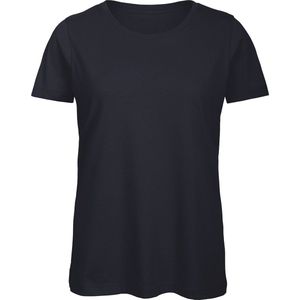 B&C Organic Cotton Inspire Crew Neck T-shirt / Woman CGTW043 - Navy - S