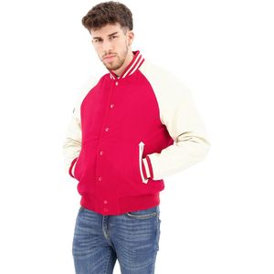 Superdry College Varsity Bomber Jas Rood S Man