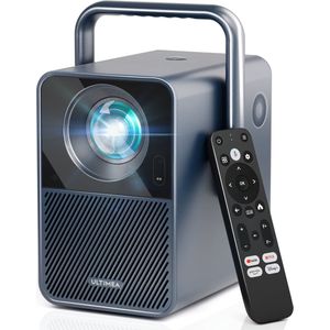 ULTIMEA Smart Projector Android TV 11.0, 20W Luidspreker, Draagbare 4K Thuisbioscoop Beamer Blauw