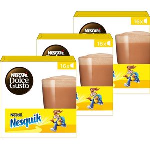 Nescafé Dolce Gusto Nesquik capsules - chocolademelk - 9x16 capsules