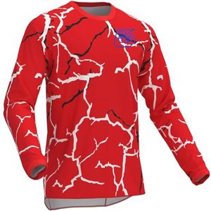 Ademende MTB Jersey voor Heren - Sneldrogend en Comfortabel Fietsshirt