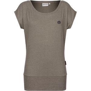 Naketano Damen T-Shirt Wolle 1801-0002 Olive Melange-XS
