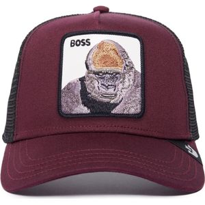 Goorin Bros. The Boss Trucker cap - Burgundy