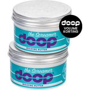 doop The Screamer 2X 100ml - Wax - Voordeelverpakking - Haarverzorging - Haarwax - Fiber Mud