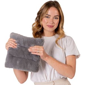 Chillaxy - Pittenzak - Kersenpitkussen - Pittenkussen Magnetron - Warmtekussen - Grijs