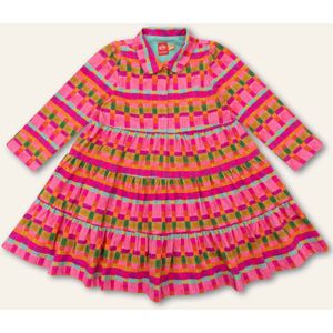 Oilily - Diana jersey dress - Roze - 128/8yr