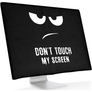 Beschermhoes voor 27-28"" Monitor - Stijlvolle Anti-Stof Cover in Wit/Zwart