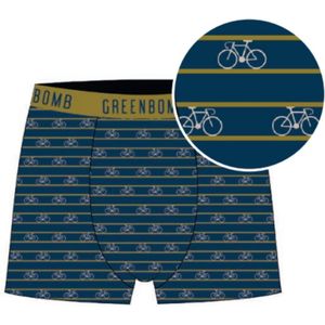 GreenBomb - boxershort bike stripes - blauw