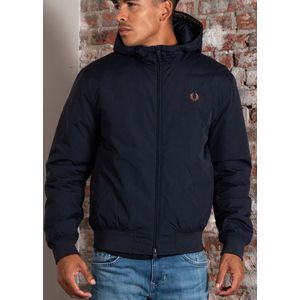 Fred Perry Hooded brentham jacket - navy