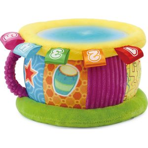 VTech - Pluchen Lichtjestrommel - Educatief Babyspeelgoed - Multikleur - Zacht Pluche