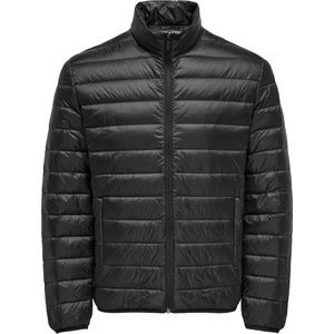 ONLY and SONS - ONSGAVIN LIFE LIGHT QUILTED JACKET OTW - Tussenseizoensjas - Zwart