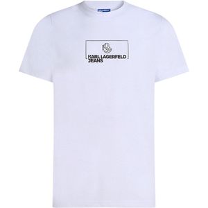 Karl Lagerfeld - Outline Logo - T-shirt - Slim Fit