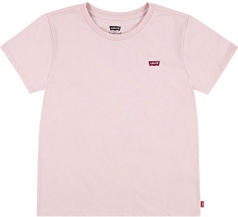 Levi's Lvg Batwing Chest Hit Tee T-shirt voor babymeisjes, Lotus, 4-5 jaar