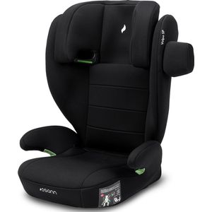 Osann Volpo SP autostoel - autogordel bevestiging - iSize - Lengte kind 100-150 cm - Leeftijd kind ong. 3,5-12 jaar - Extra zijwaartse bescherming - traagschuim - Goede autogordelgeleiding - zwart