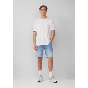 QS Jeans - Lichtblauw - Korte Broeken - Regular Fit - 5-Pocket-Style