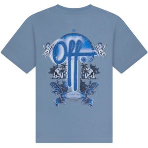 Off the Pitch - Higher Purpose - T-shirt - Lichtblauw - Korte Mouwen