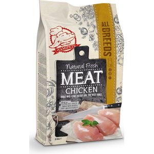 Natural Fresh Meat All Breeds Kip - Hondenvoer - 2 kg