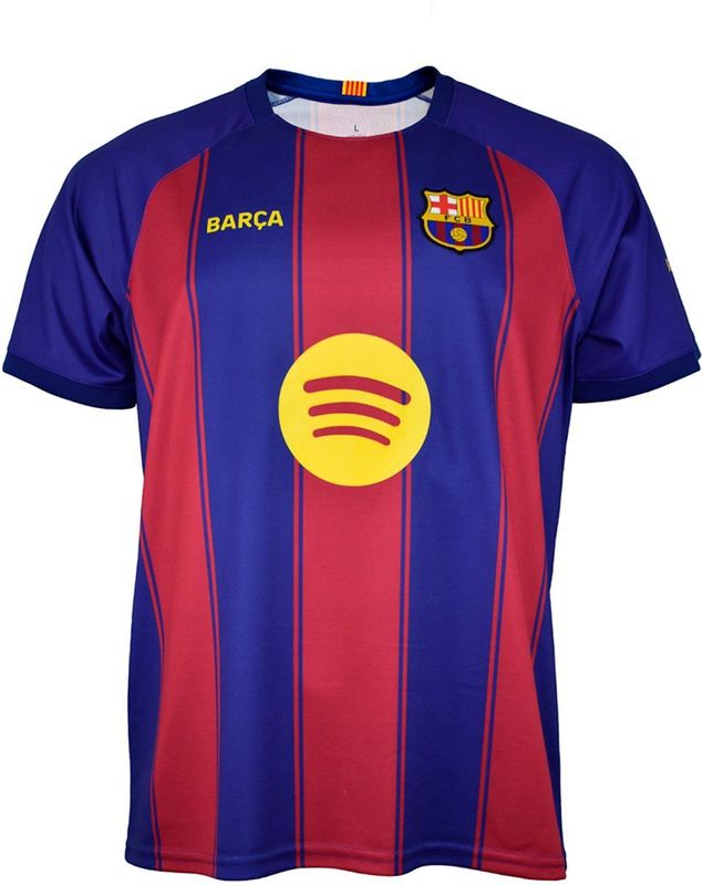 FC Barcelona - 25/26 Thuis - Korte Mouw T-shirt - Junior