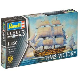 1:450 Revell 05819 HMS Victory Ship Plastic Modelbouwpakket